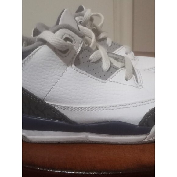 Toddler Air Jordan 3 Retro Athletic Shoes ‘Midnight Navy’ DM0968 140 - Size 7C - Picture 4 of 11